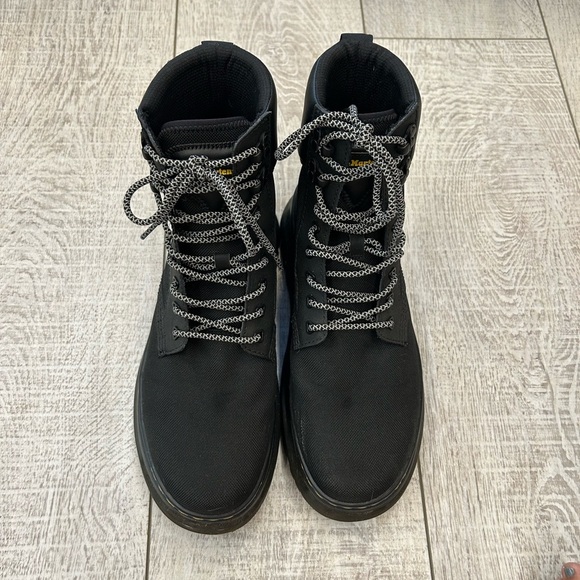 Dr. Martens Black Boots with Yellow Stitching - Picture 5 of 5